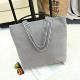 Owl Pattern Shoulder Bag Canvas Handbag for College Students