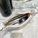 Embroidered Rhombus Underarm Bag Ladies Handbag Shoulder Bag