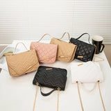 Embroidered Small Square Bag Ladies Handbag Outdoor Shoulder Handbag