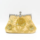 Vintage Beaded Evening Clutch Bags Diamond Sequined Handbag Bride Purses