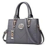 Embroidery Messenger Bags Women Leather Handbags Ladies Hand Bag