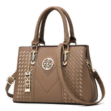 Embroidery Messenger Bags Women Leather Handbags Ladies Hand Bag