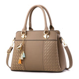 Embroidery Messenger Bags Women Leather Handbags Bags for Women Sac a Main