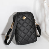 Embroidery Mobile Phone Bags Women Shoulder Bag Mini Crossbody Messenger Bags