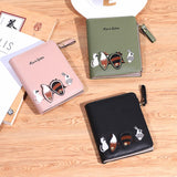 Animal Embroidery Women's Wallet Zero Wallet Casual Wallet