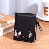 Animal Embroidery Women's Wallet Zero Wallet Casual Wallet