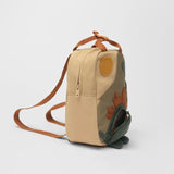 Embroidery Sun Long Neck Small Dinosaur Backpack