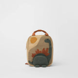 Embroidery Sun Long Neck Small Dinosaur Backpack