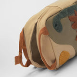 Embroidery Sun Long Neck Small Dinosaur Backpack
