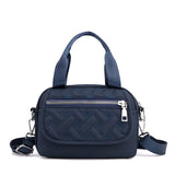 Embroidery Thread Oxford Shoulder Bag Waterproof Cloth Crossbody Bag