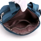 Embroidery Thread Oxford Shoulder Bag Waterproof Cloth Crossbody Bag