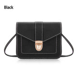 Small Crossbody Bag Embroidery Thread Office Shoulder Handbag