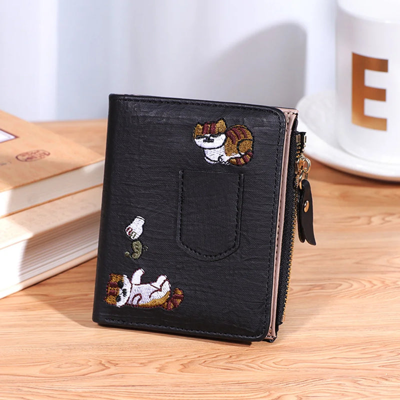 Embroidery Women's Bag Handbag Zero Wallet Print Casual Wallet Women