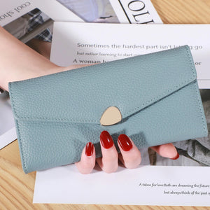 Enfermera Ladies Long Wallet High PU Leather Compact Money Bag