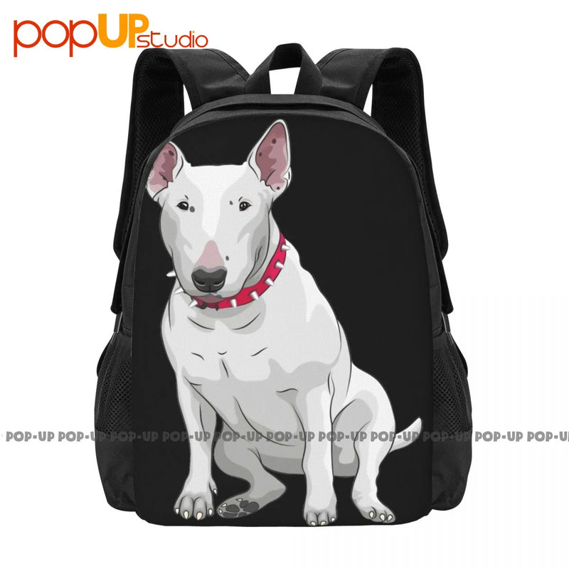 English Bull Terrier Backpack Large Capacity Print Beach Bag Gymnast Bag