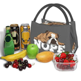 English Bulldog Nope Lunch Boxes for British Pet Dog Lover