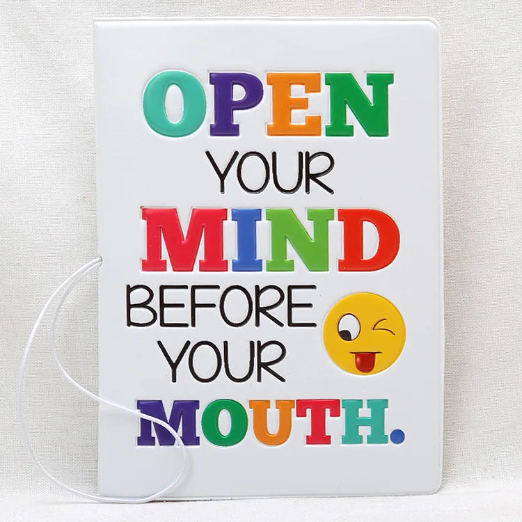 Alphabet Passport Holder Travel Document Protection Rack