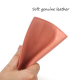 Engrave Letters Leather Passport Cover Name Soft Cowhide Travel Passport Holder