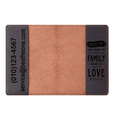 Personalized Leather Passport Cover Canada