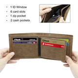 Personalized Engraved Photo & Text Wallet for Father's Men
