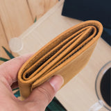 Engraved Trifold Wallet Gift To My Son/Man/Husband Genuine Leather Wallet TY66