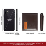 Engraving Men Wallets Small Money Purses Wallets Dollar Top Men Thin Wallet