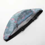 3D Colorful Print Waist Bag Fanny Pack Hip Belt Phone Bag