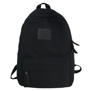 Waterproof Nylon Women Backpack Female Bagpack Teenager Girls School BookBag