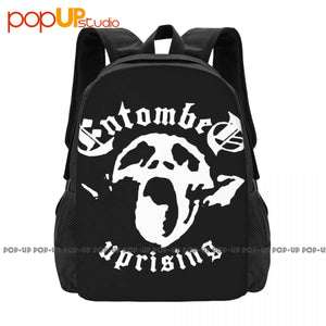 Entombed Heavy Metal Band Backpack Shoe Bag Sports Bag