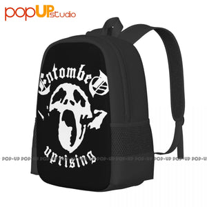 Entombed Heavy Metal Band Backpack Shoe Bag Sports Bag