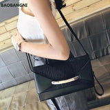 Envelope Clutch Bag Leather Shoulder Purse