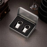 Envelope Metal Keychain Keyring Couples Car Keychain Men Key Chains For Women