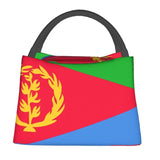 Eritrea Flag Lunch Bag Insulated Portable Travel Work Pinic