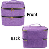 Essential Oil Case Nail Polish Storage Bag Portable Cosmetic Organizer