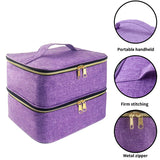 Essential Oil Case Nail Polish Storage Bag Portable Cosmetic Organizer