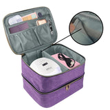 Essential Oil Case Nail Polish Storage Bag Portable Cosmetic Organizer