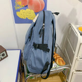 Large Patchwork Waterproof Nylon Cover Shoulders Women backpack Bag