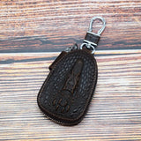 Etaofun Crocodile Key Holder Leather Keys Case Key Purse