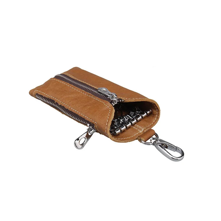 Etaofun Women's Leather Key Case Organizer Wallets
