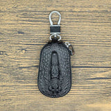 Etaofun Crocodile Key Holder Wallet 100% Leather Unisex Key Organizer Bag