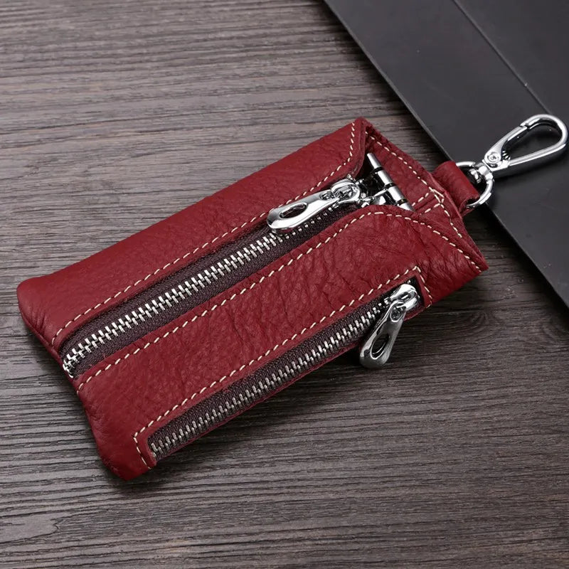Etaofun Retro Leather Key Holder for Men & Women