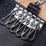 Etaofun Men's Leather Housekeeper, Retro Vintage Key Holder