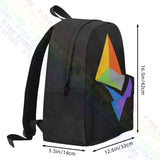 Ethereum 2.0 Eth Crypto Hodler Minimalistic Web3 Nft Merch Backpack