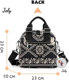 Ethnic Shoulder Bag for Women - Cross-Body Handbags - Small Size Women Bags