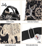Ethnic Shoulder Bag for Women - Cross-Body Handbags - Small Size Women Bags