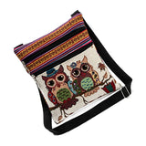 Ethnic Style Shoulder Bag Large Capacity Polyester Printing Crossbody Bags Cellp