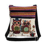 Ethnic Style Shoulder Bag Large Capacity Polyester Printing Crossbody Bags Cellp