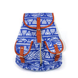 Ethnic School Bags Printing Backpack Women Travel Bag