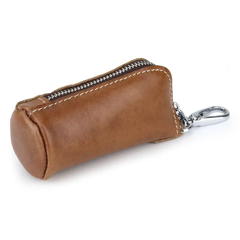 European/American Style Leather Key Wallet Unisex Key Holder