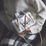 European Hot Motorcycle Bags Women Clothing Shoulder Jacket Bags
